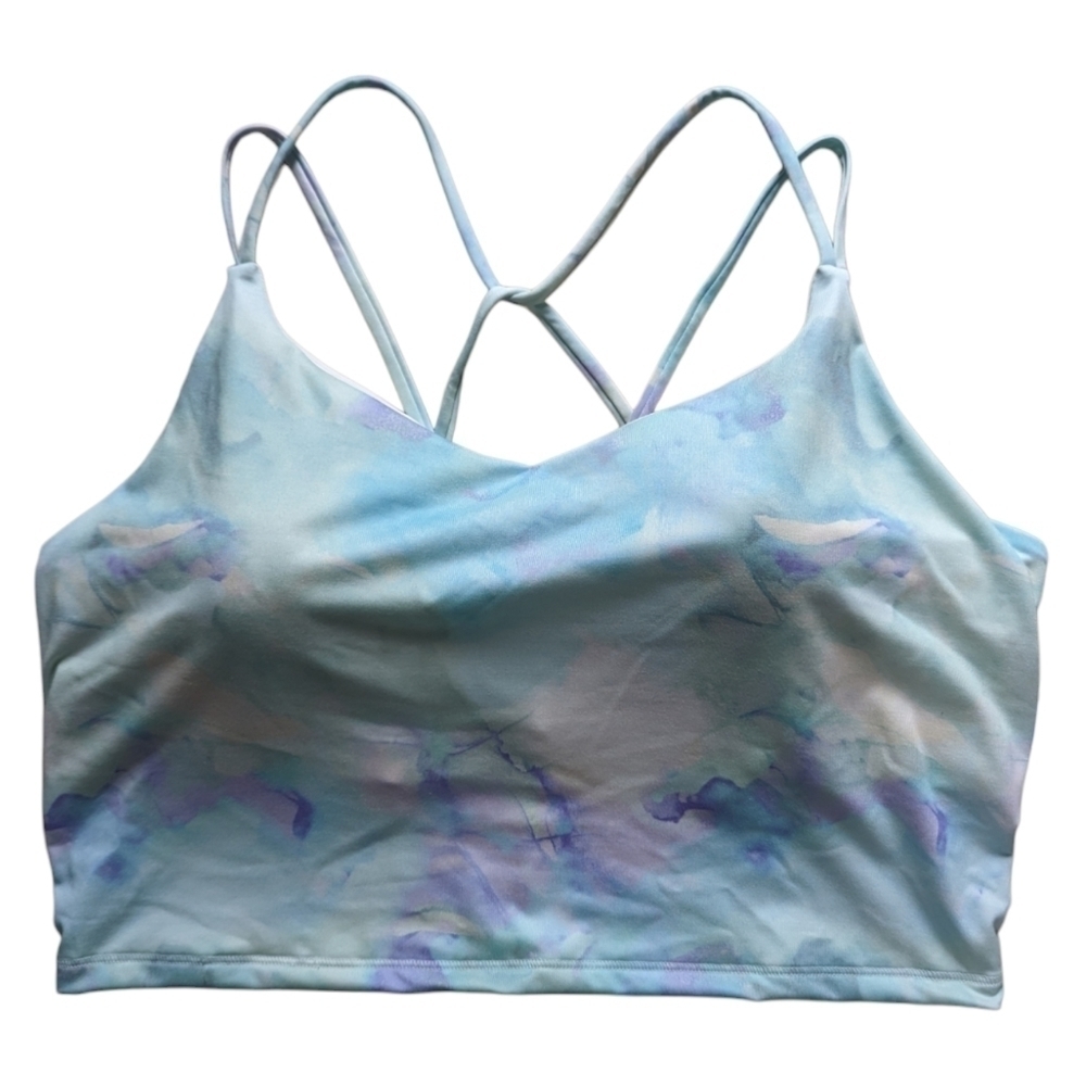 2X - Old Navy | Light Support PowerPress Strappy Longline Sports Bra